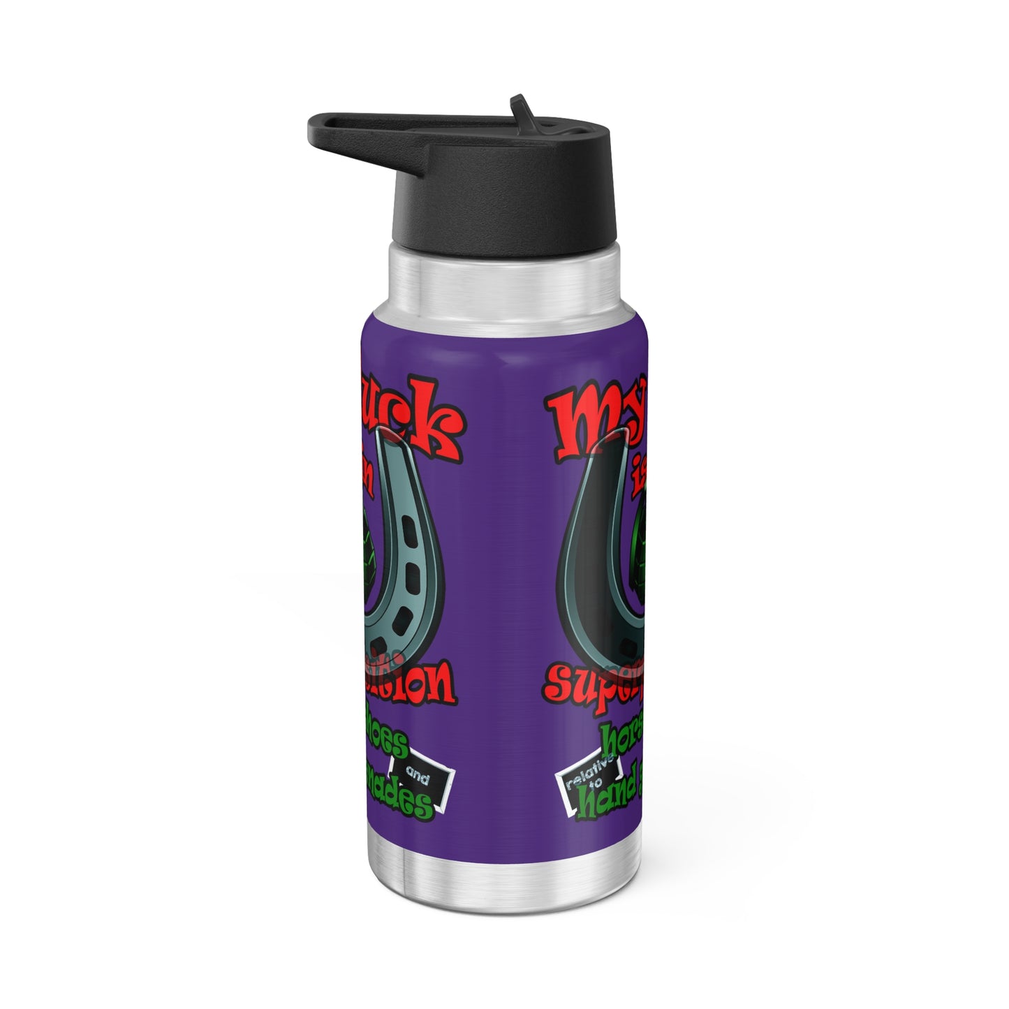 my luck - Gator Tumbler, 32oz (purple)