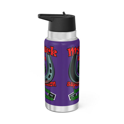 my luck - Gator Tumbler, 32oz (purple)
