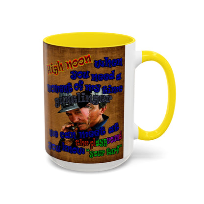 high noon - Accent Mug (brown papyrus)