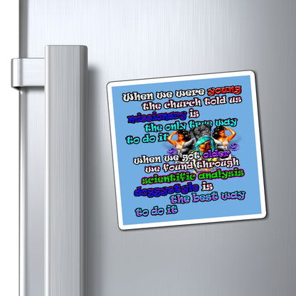 doggystyle - Magnets - (light blue)