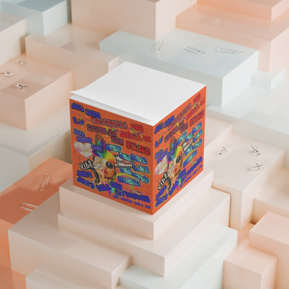 drop the beat - note cube (orange)