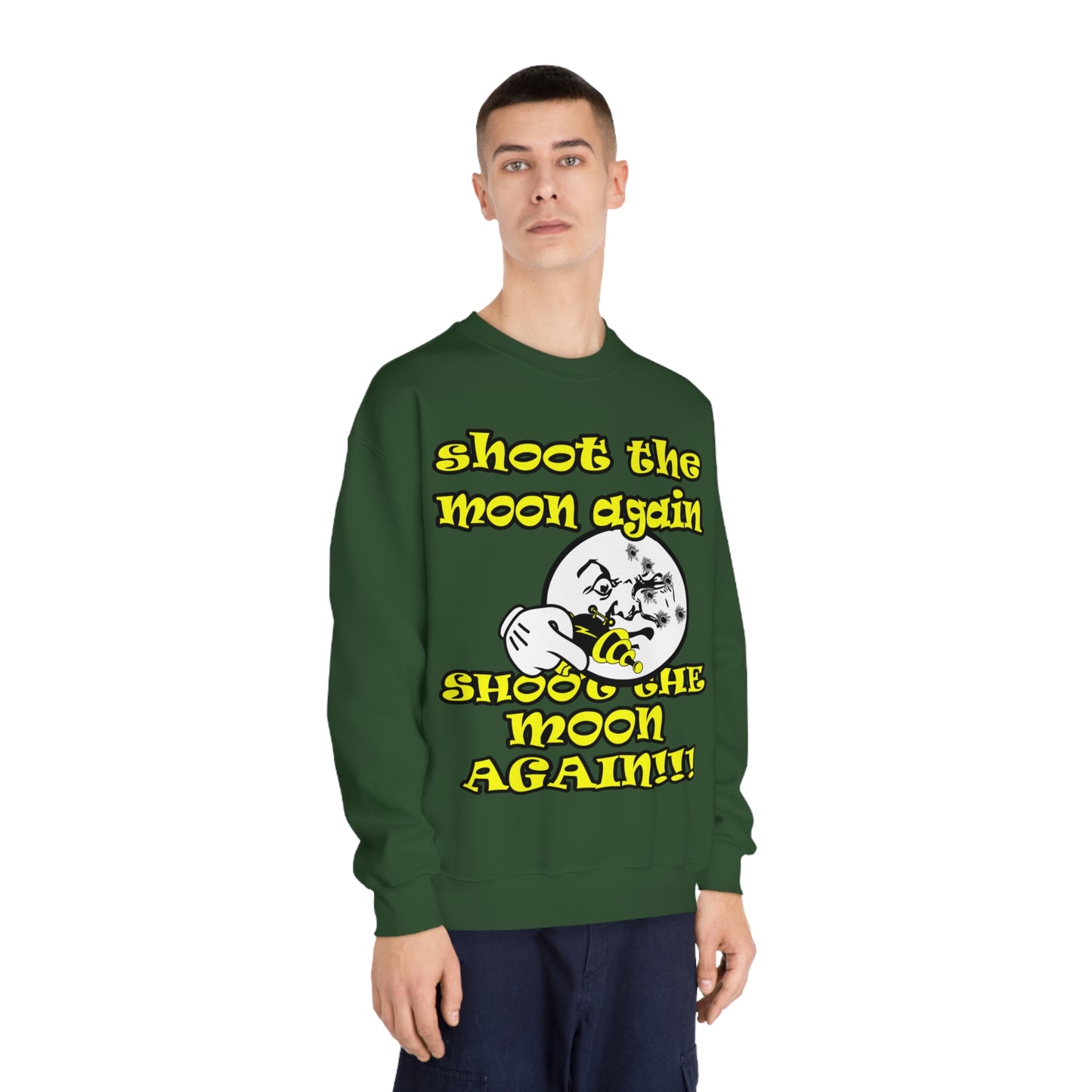 shoot the moon - Unisex DryBlend® Crewneck Sweatshirt