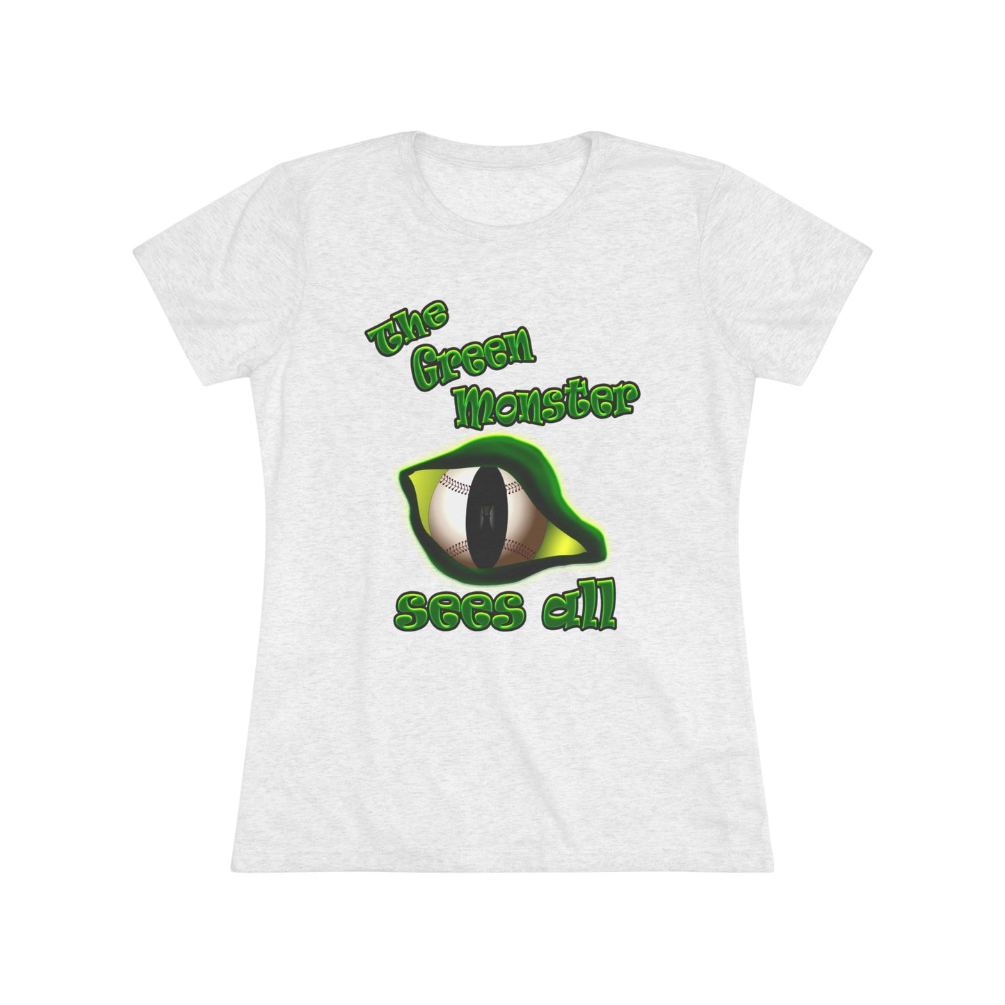 green monster - Women's Triblend Tee