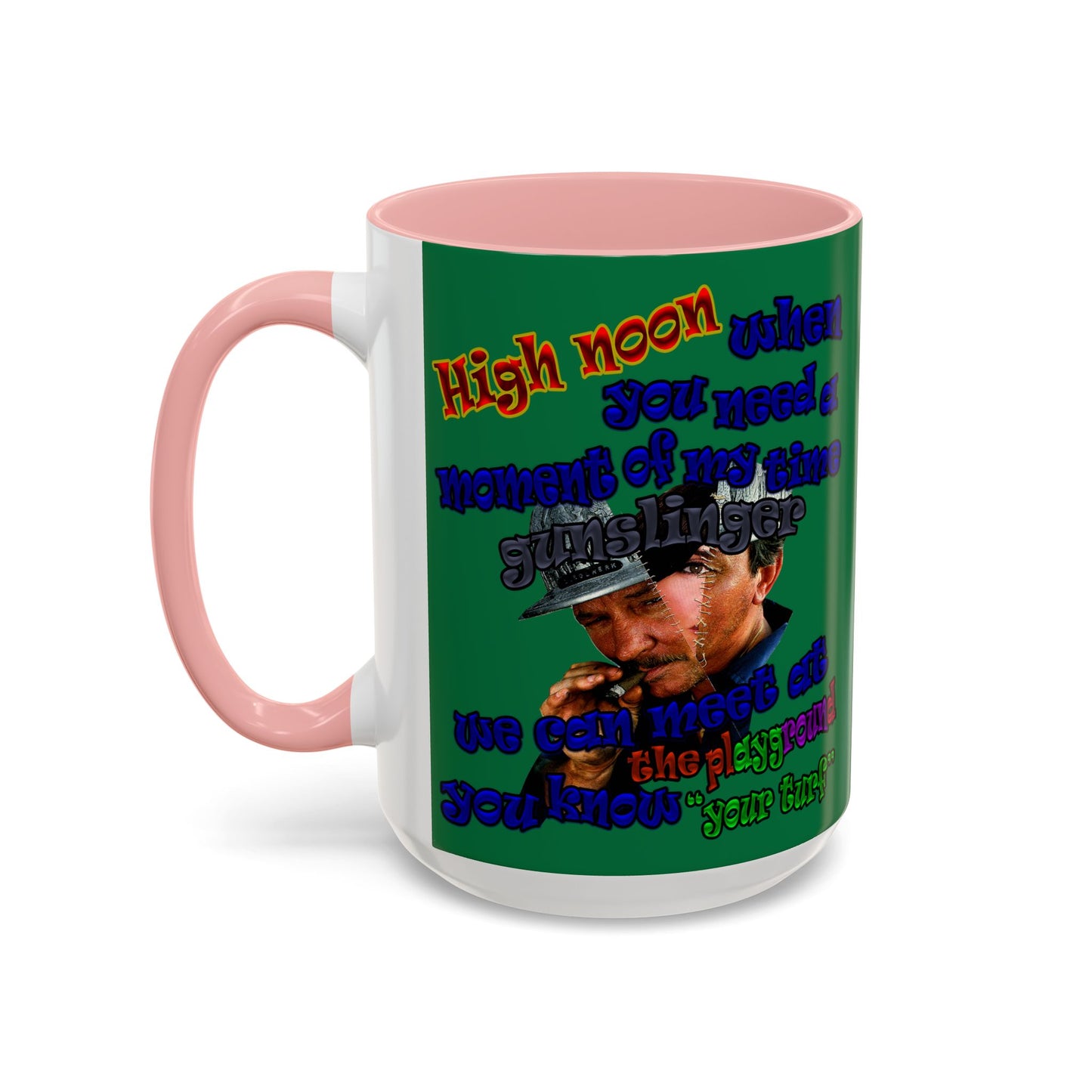high noon - Accent Mug (dark green)
