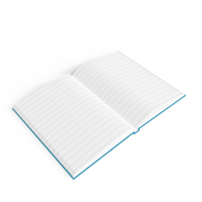 popping like popcorn - journal-lined (turquoise)