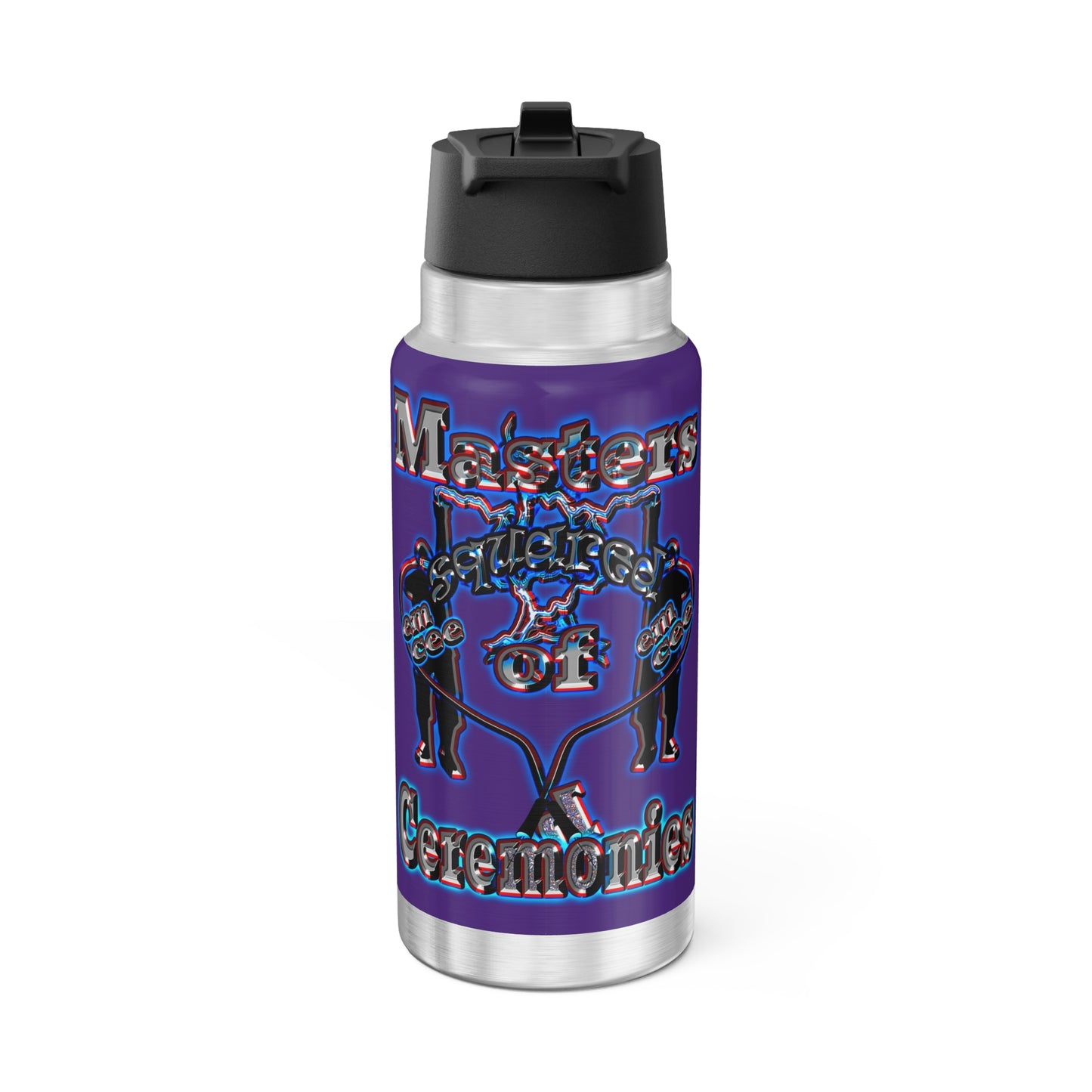 em cee squared - Gator Tumbler, 32oz (purple)