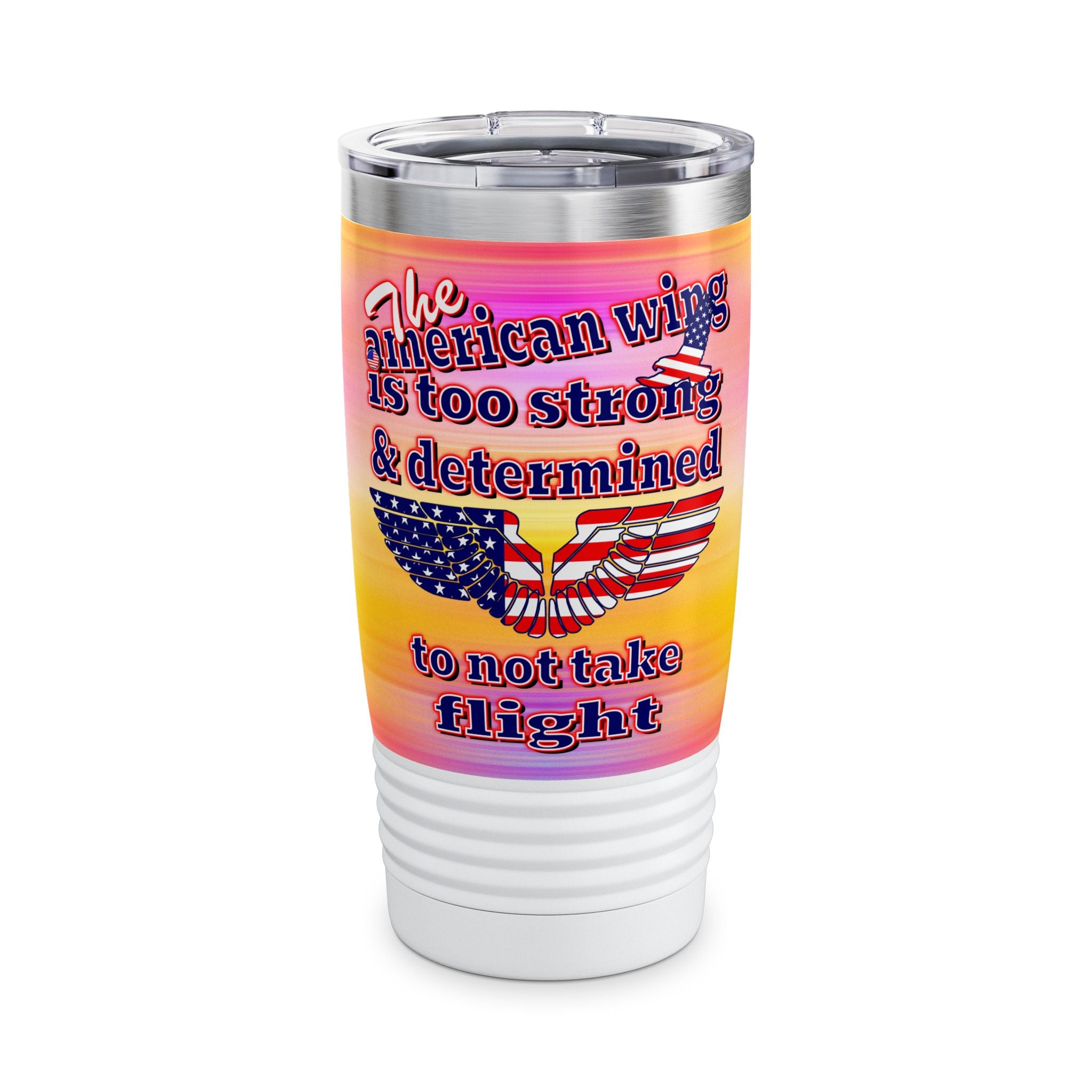 american wing - Ringneck Tumbler, 20oz (color blur)