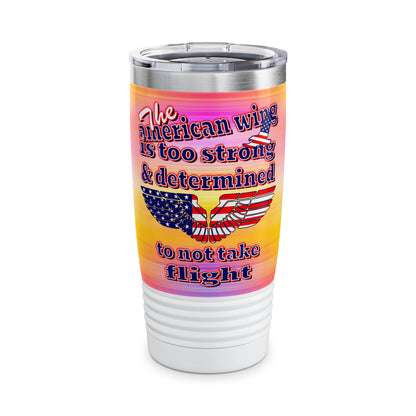 american wing - Ringneck Tumbler, 20oz (color blur)