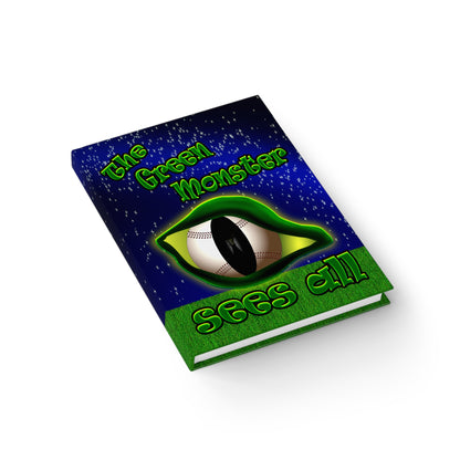 green monster - journal-lined ('snoops' background)