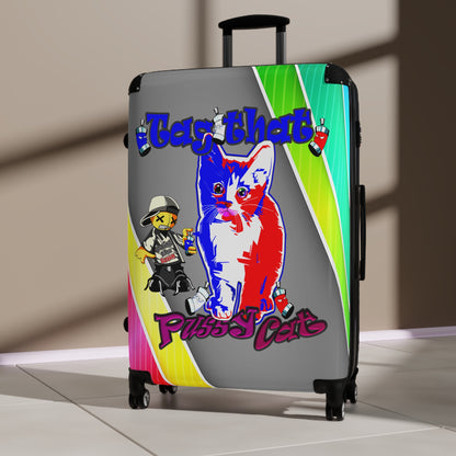 tag that - Suitcase (rainbow split)