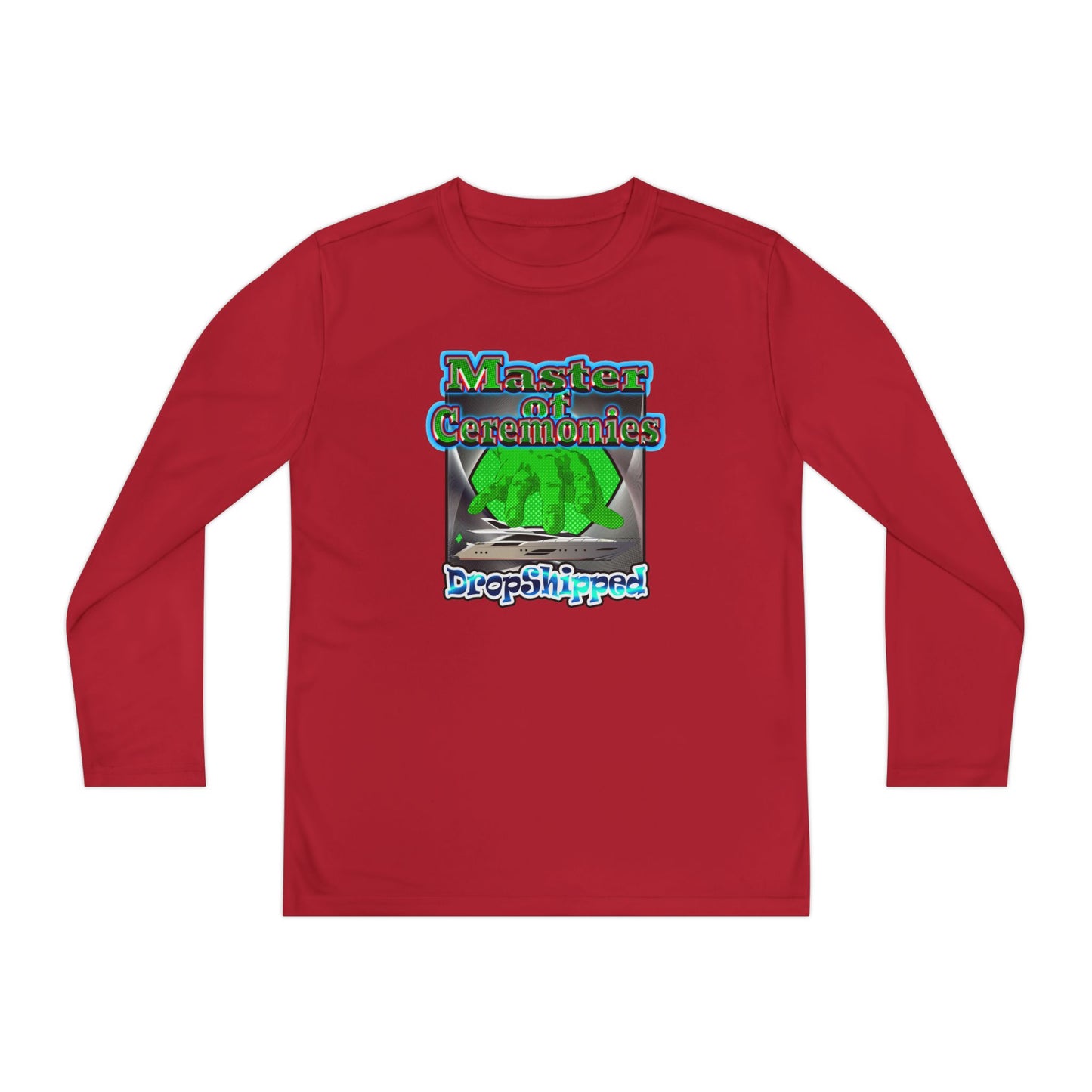 logo - Youth Long Sleeve Competitor Tee