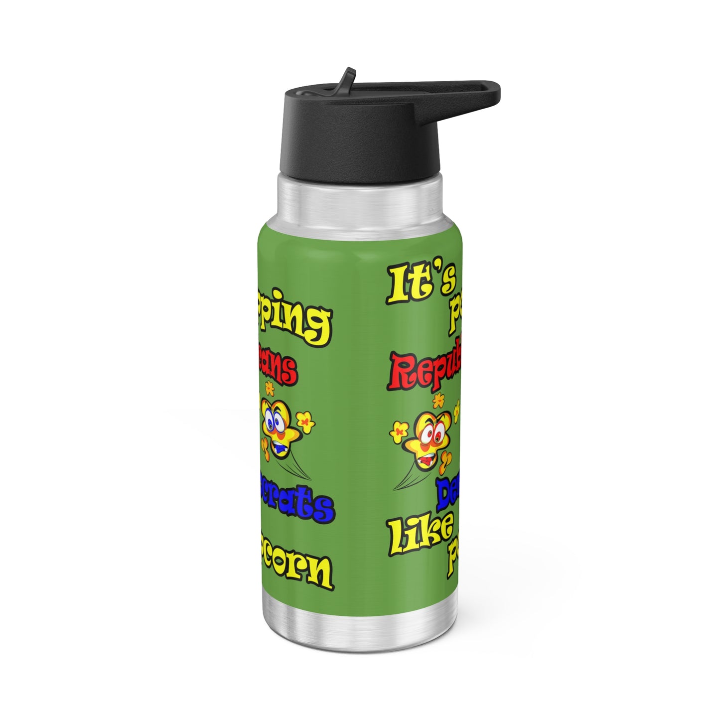 popping like popcorn - Gator Tumbler, 32oz (green)