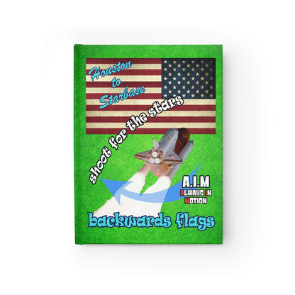 shoot for the stars - journal-blank (green turf)