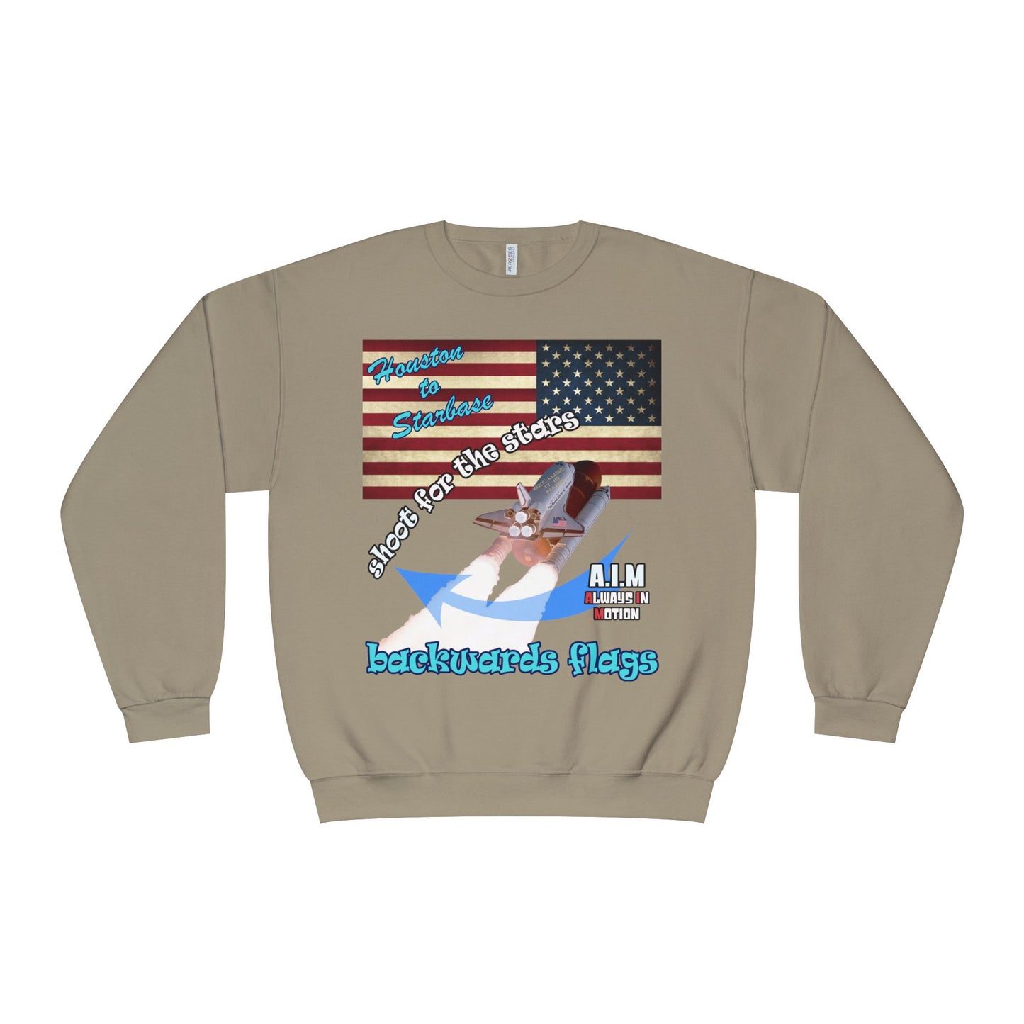 shoot for the stars - Unisex NuBlend® Crewneck Sweatshirt