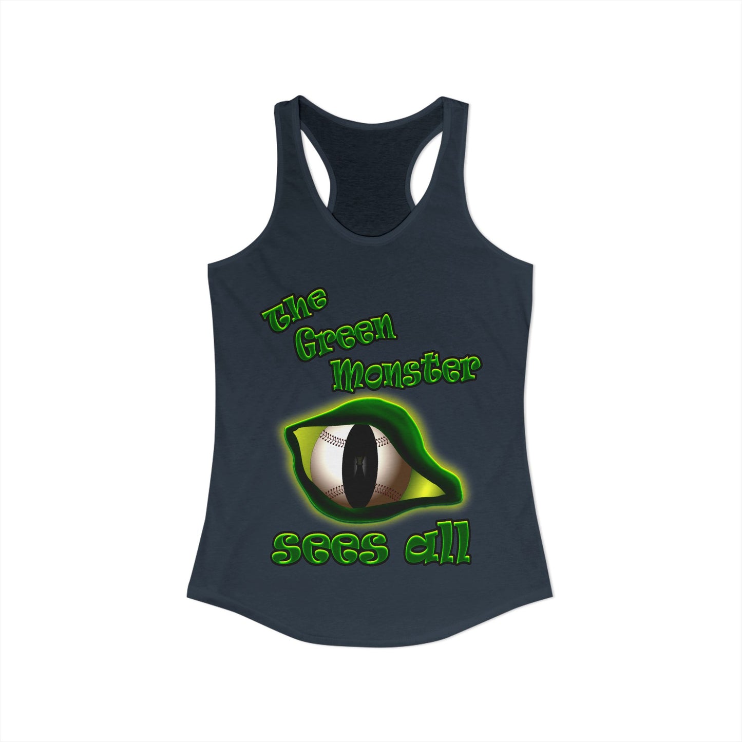green monster - Women's Ideal Racerback Tank