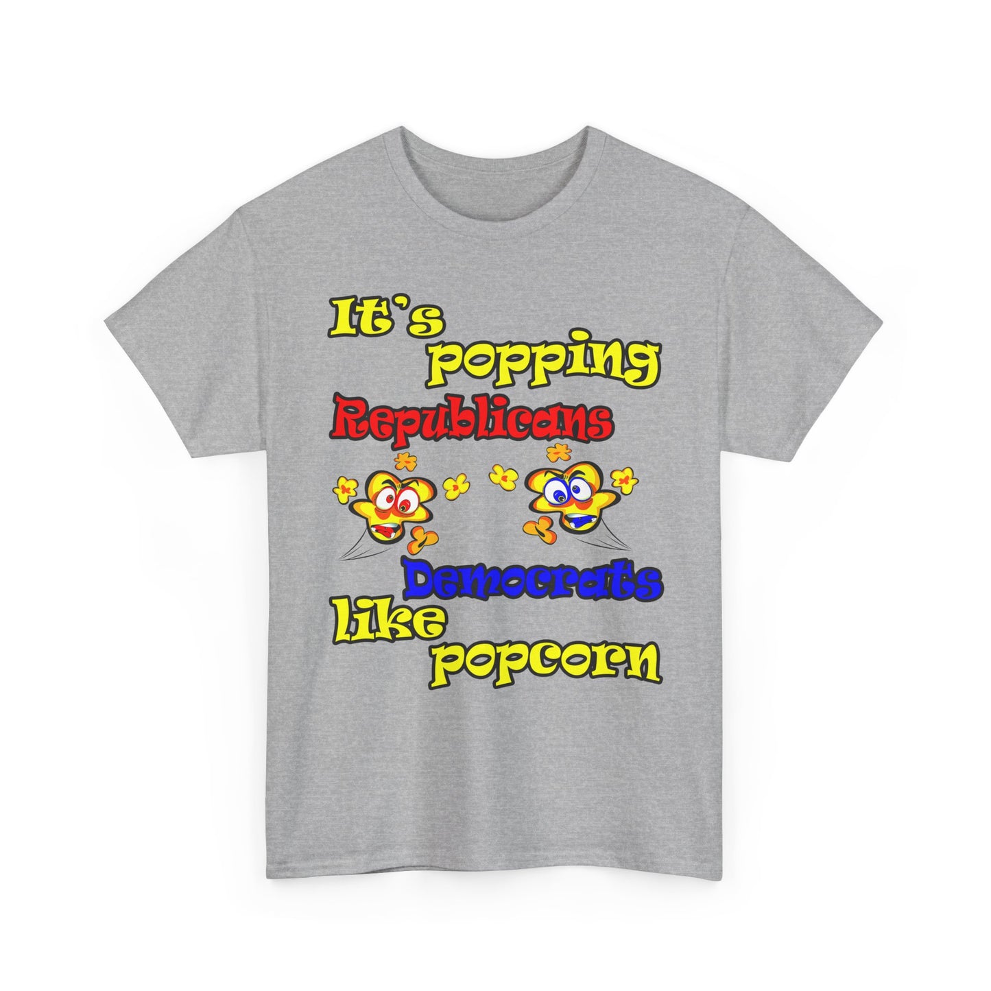 popping like popcorn - Unisex Heavy Cotton Tee