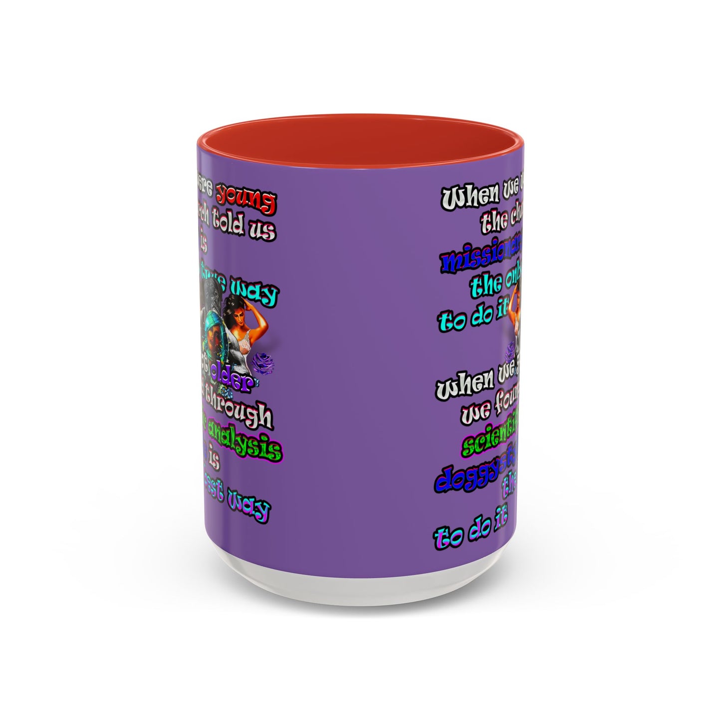 doggystyle - Accent Mug (light purple)