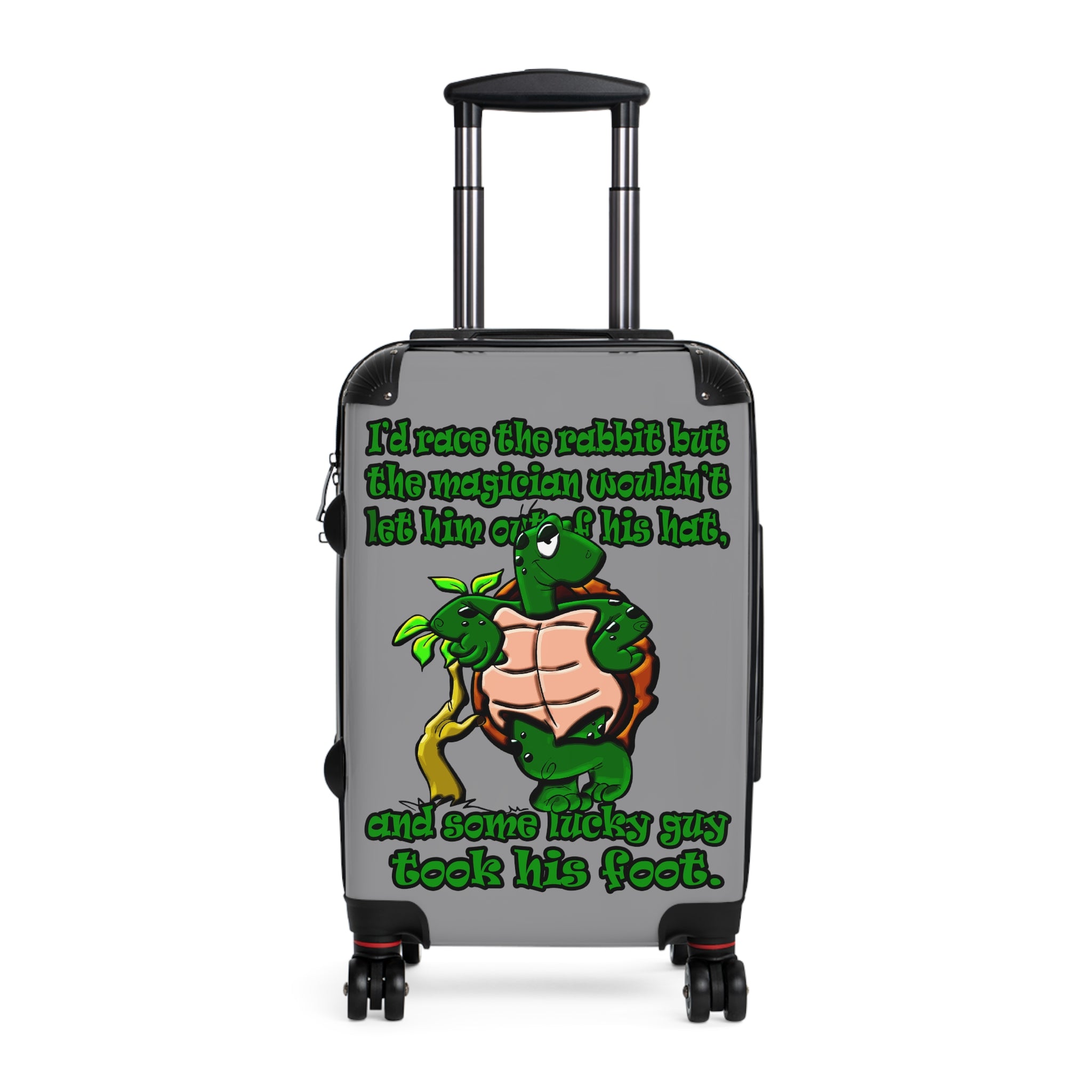 turtle race - Suitcase (grey)
