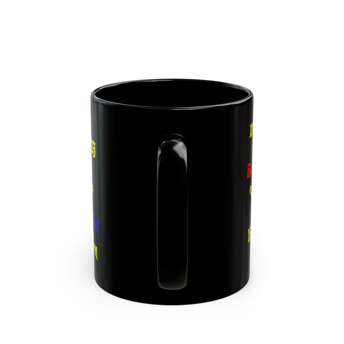 popping like popcorn - Black Mug (black)