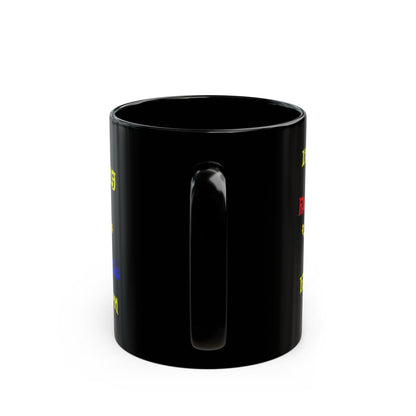 popping like popcorn - Black Mug (black)