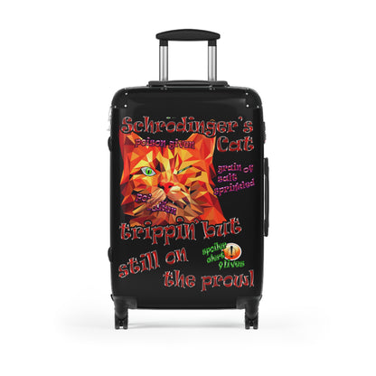 schrodinger's cat - Suitcase (black)