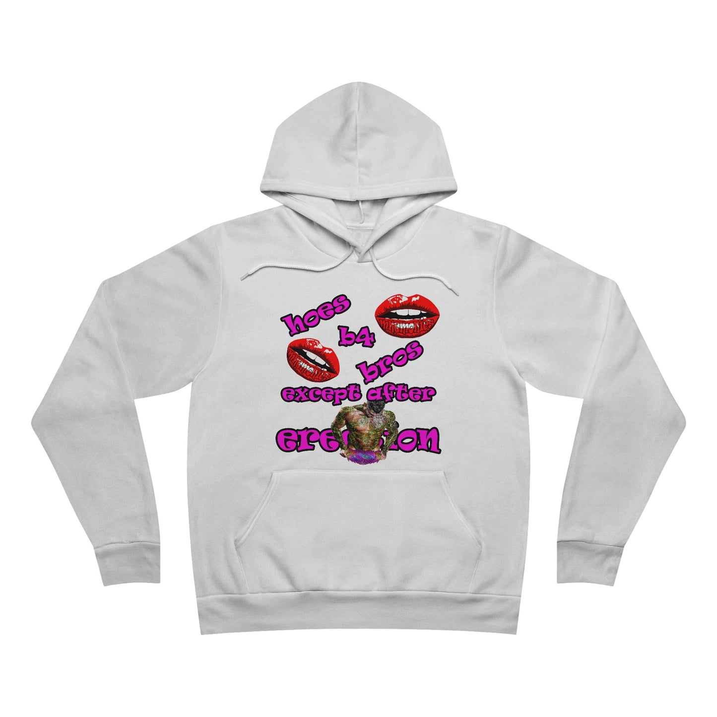 hoes b4 bros - Unisex Sponge Fleece Pullover Hoodie