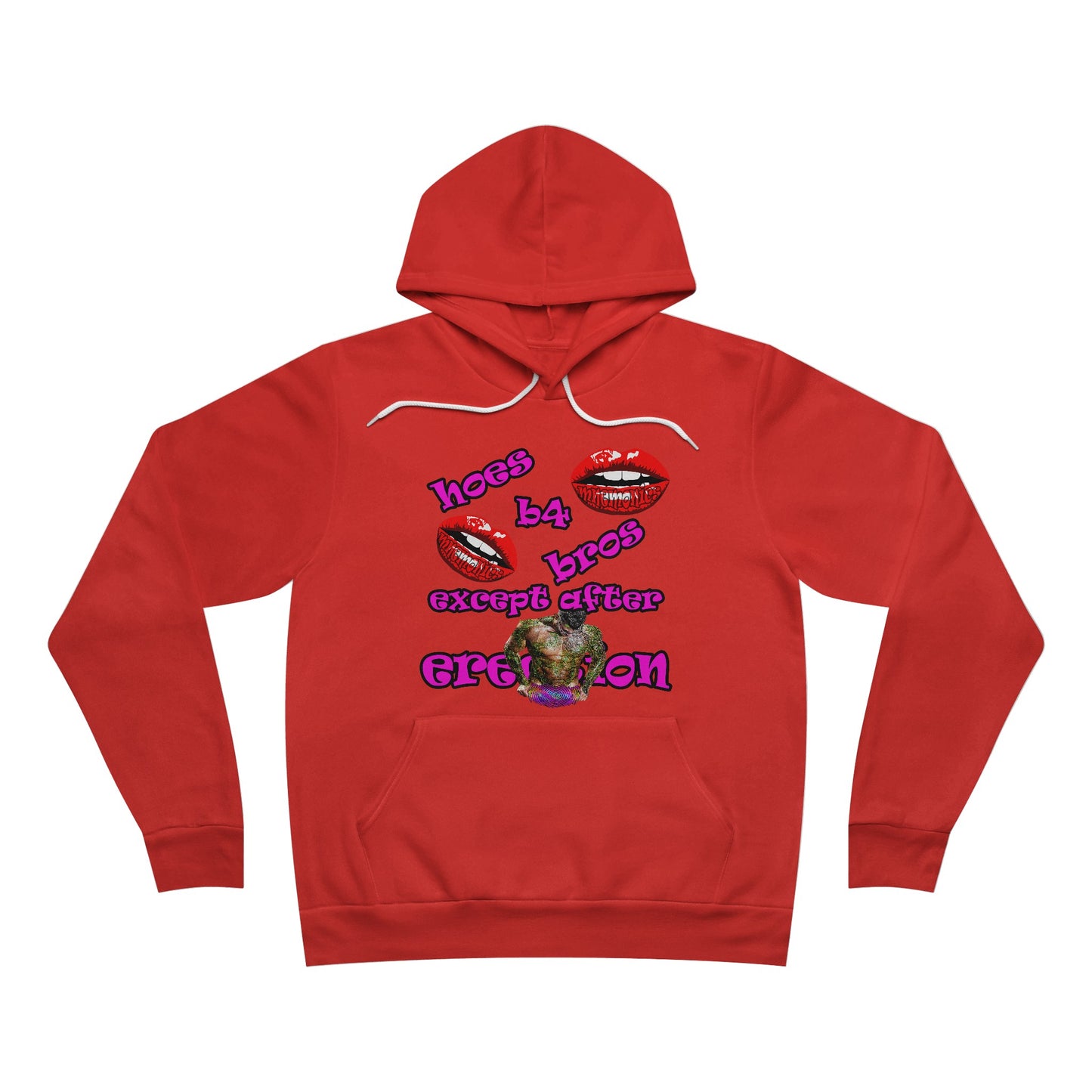 hoes b4 bros - Unisex Sponge Fleece Pullover Hoodie