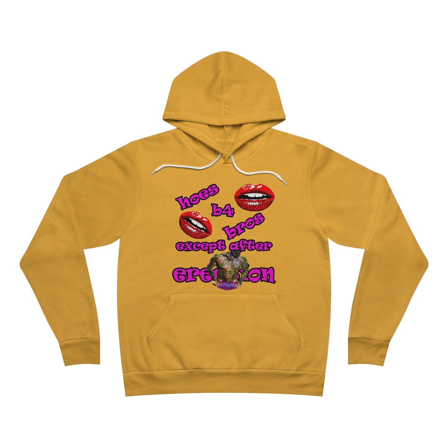 hoes b4 bros - Unisex Sponge Fleece Pullover Hoodie