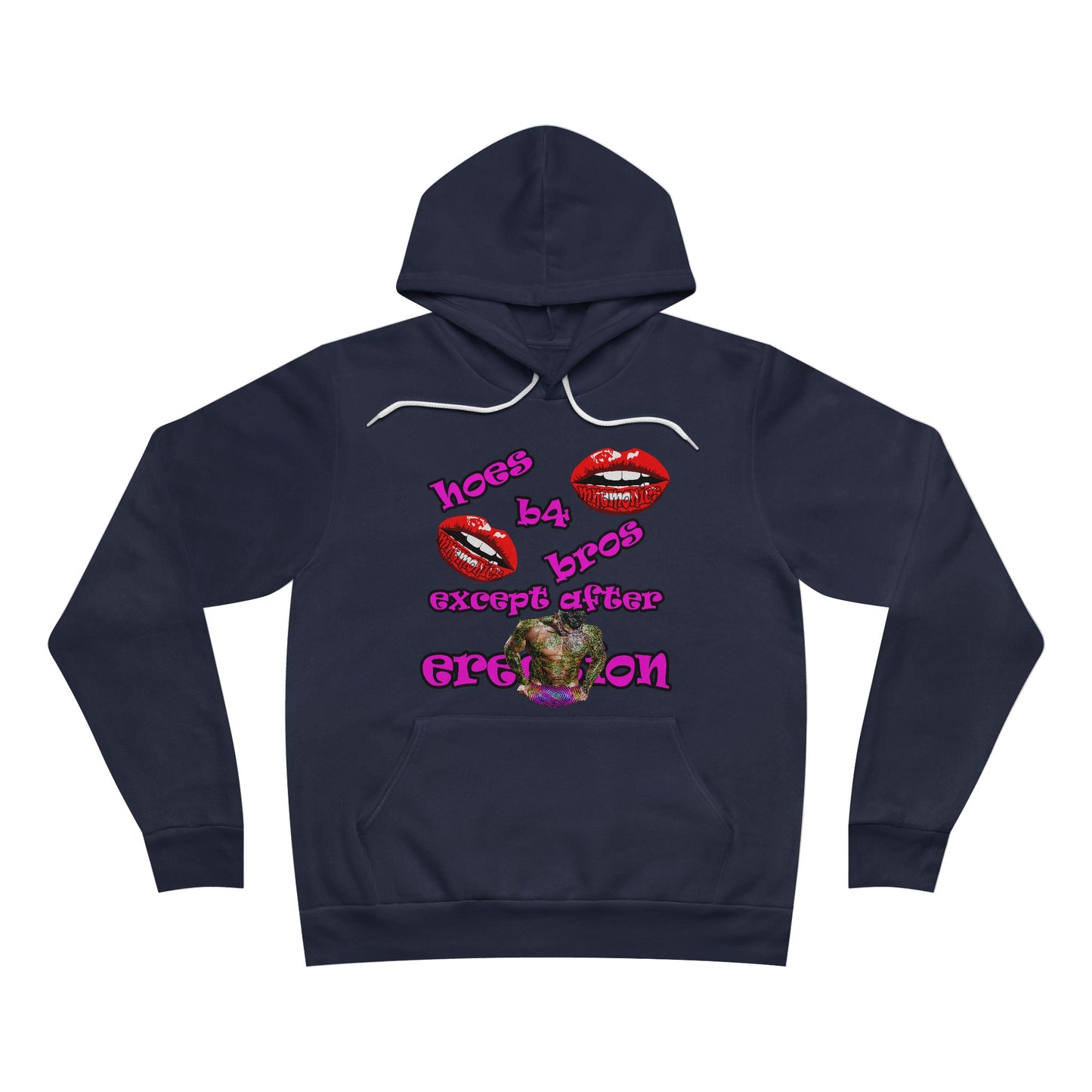 hoes b4 bros - Unisex Sponge Fleece Pullover Hoodie
