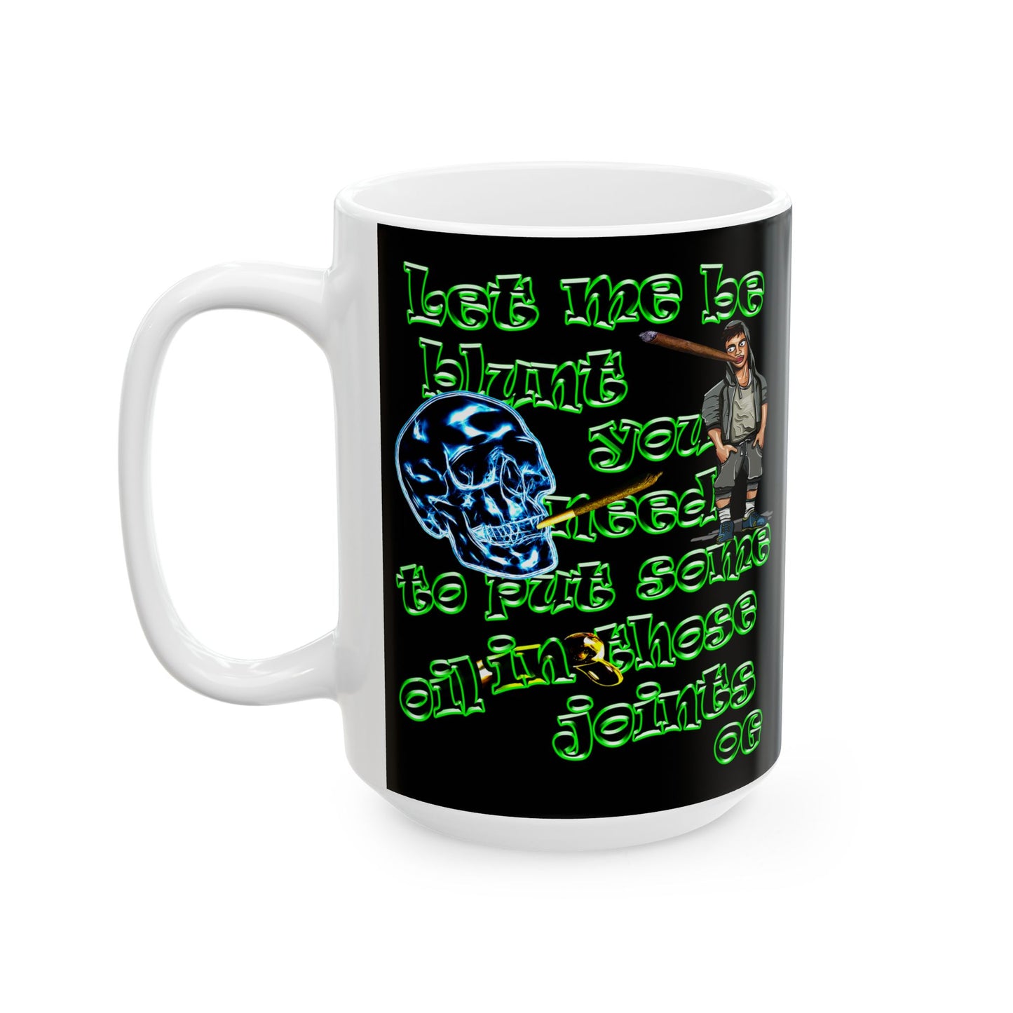 og - White Mug (black)