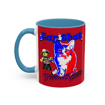 tag that - Accent Mug (dark red)