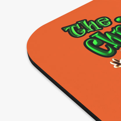 christmas spirits of boston - Mouse Pad (Rectangle) (orange)