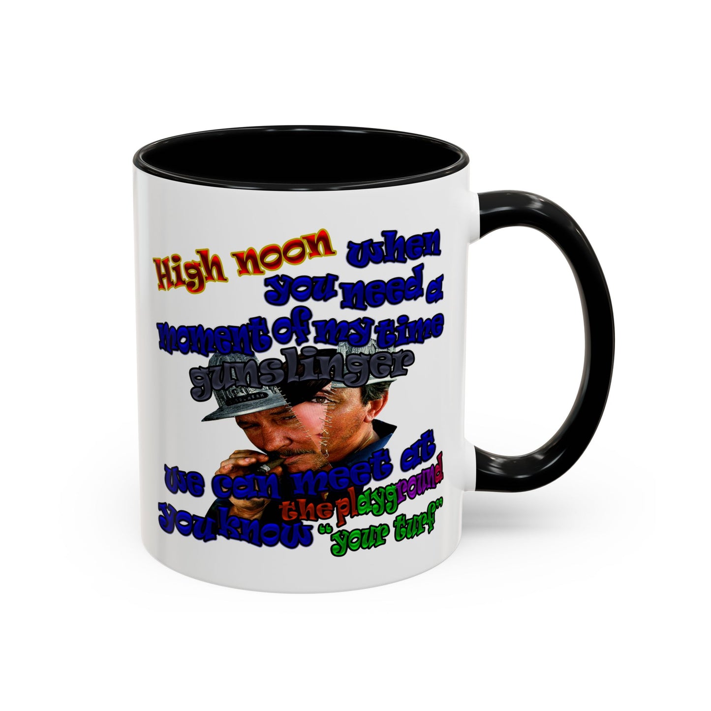 high noon - Accent Mug (white)