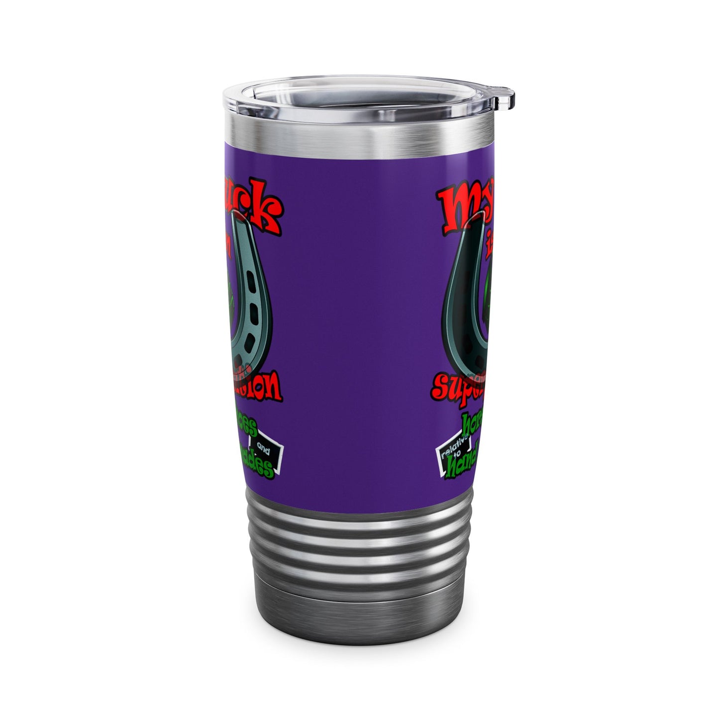 my luck - Ringneck Tumbler, 20oz (purple)