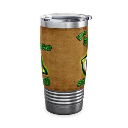 green monster - Ringneck Tumbler, 20oz (brown papyrus)