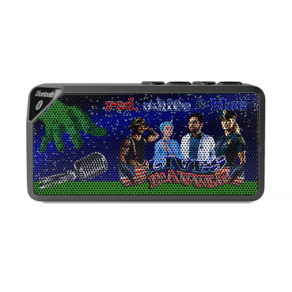 rw&b lives matter - Jabba Bluetooth Speaker ('snoops' background)