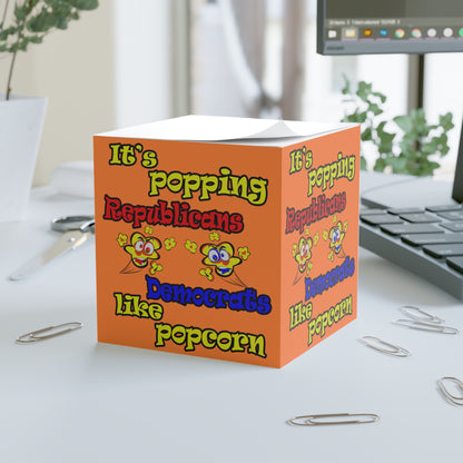 popping like popcorn - note cube (crusta)
