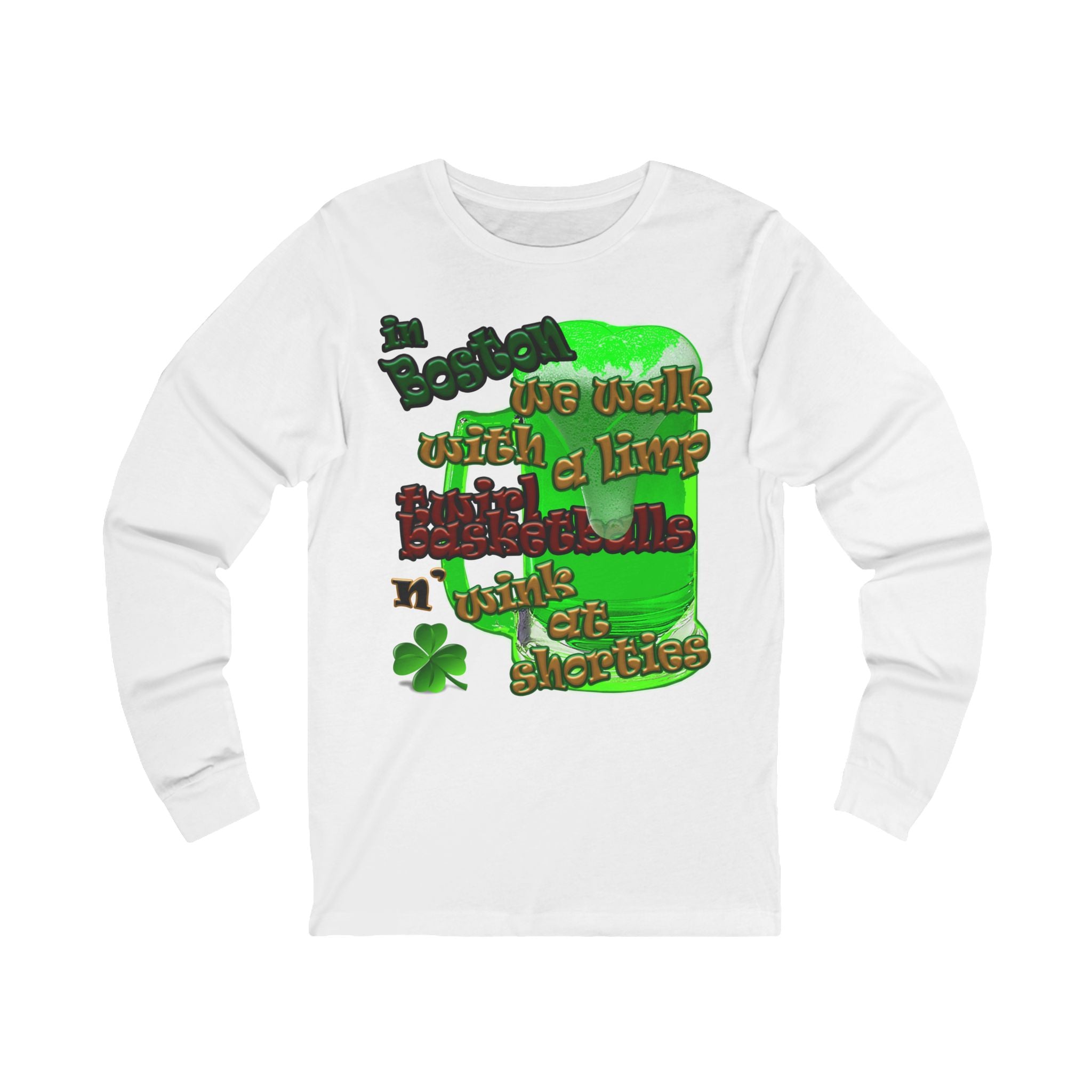 celtics logo - Unisex Jersey Long Sleeve Tee