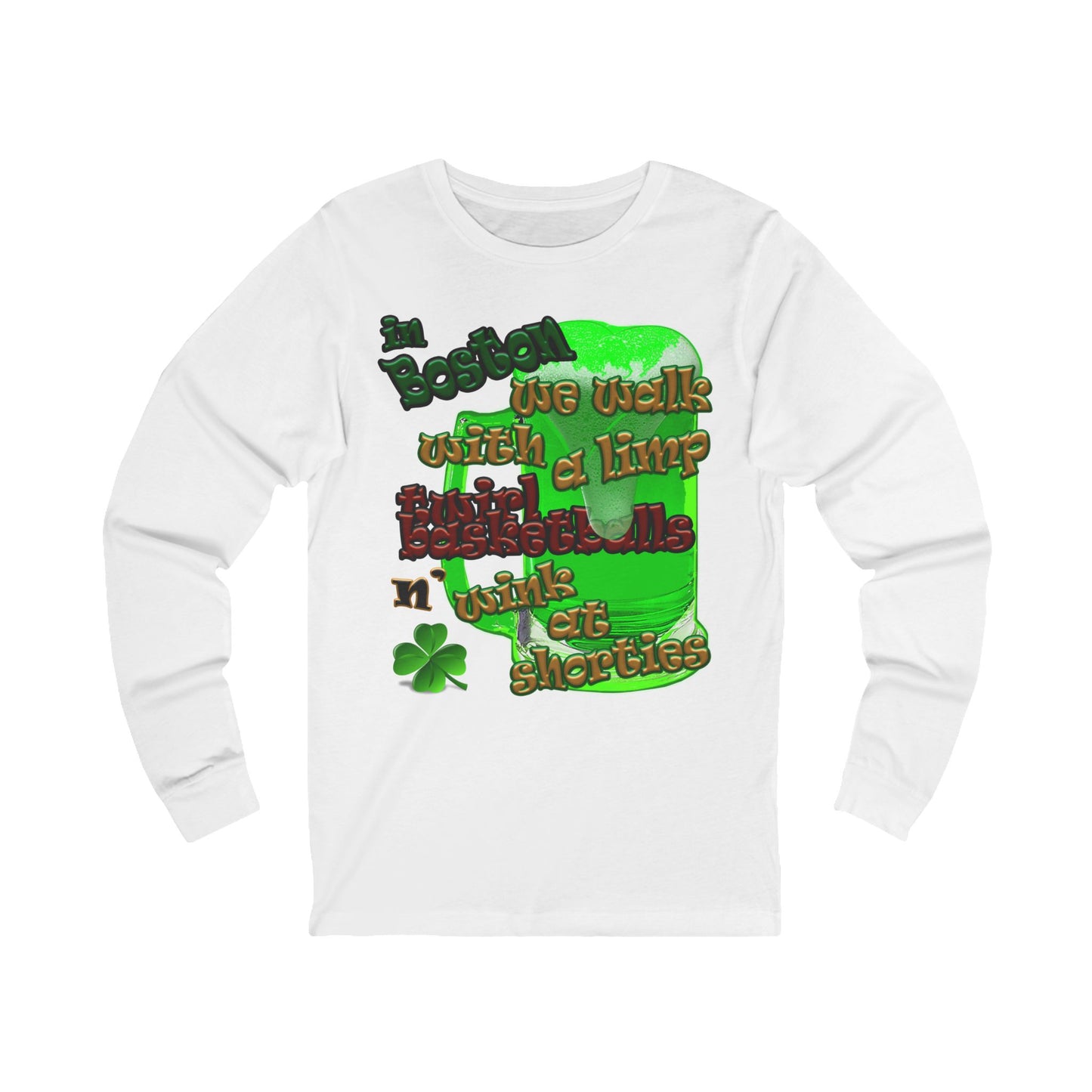 celtics logo - Unisex Jersey Long Sleeve Tee
