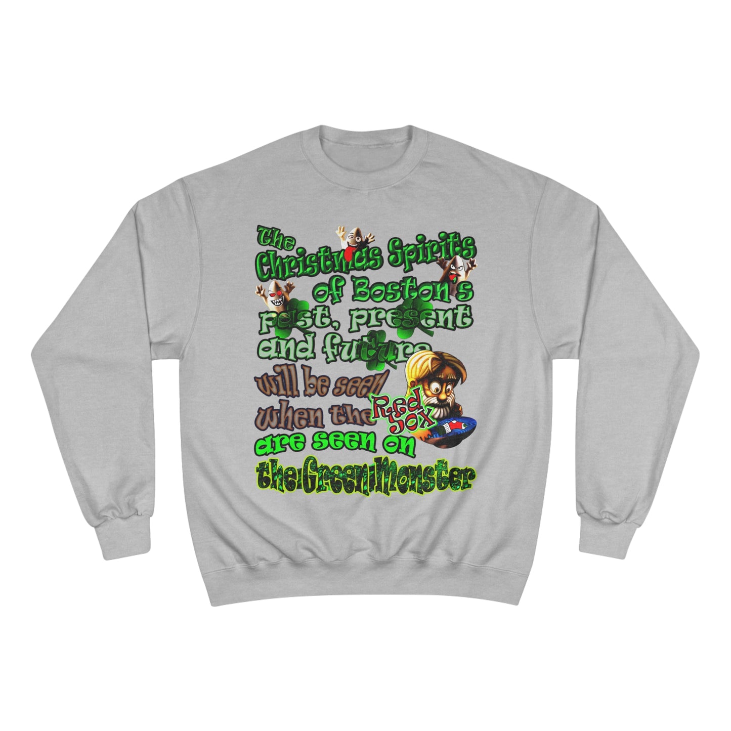 christmas spirits of boston - Champion Sweatshirt