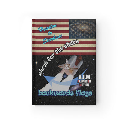 shoot for the stars - journal-lined