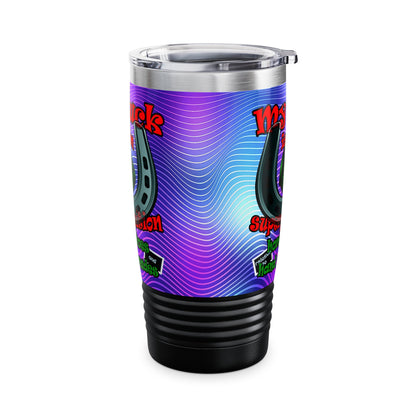 my luck - Ringneck Tumbler, 20oz (purple wave)