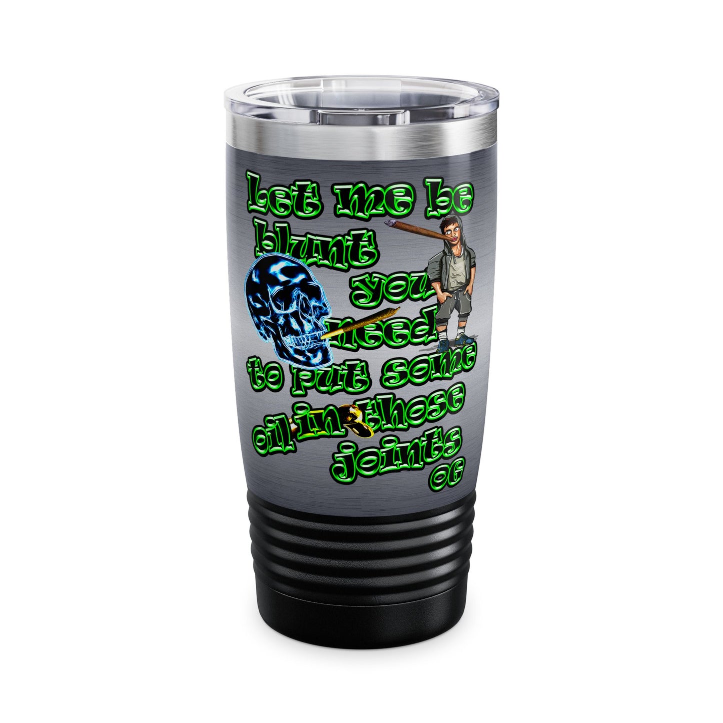 og - Ringneck Tumbler, 20oz (brushed nickel)