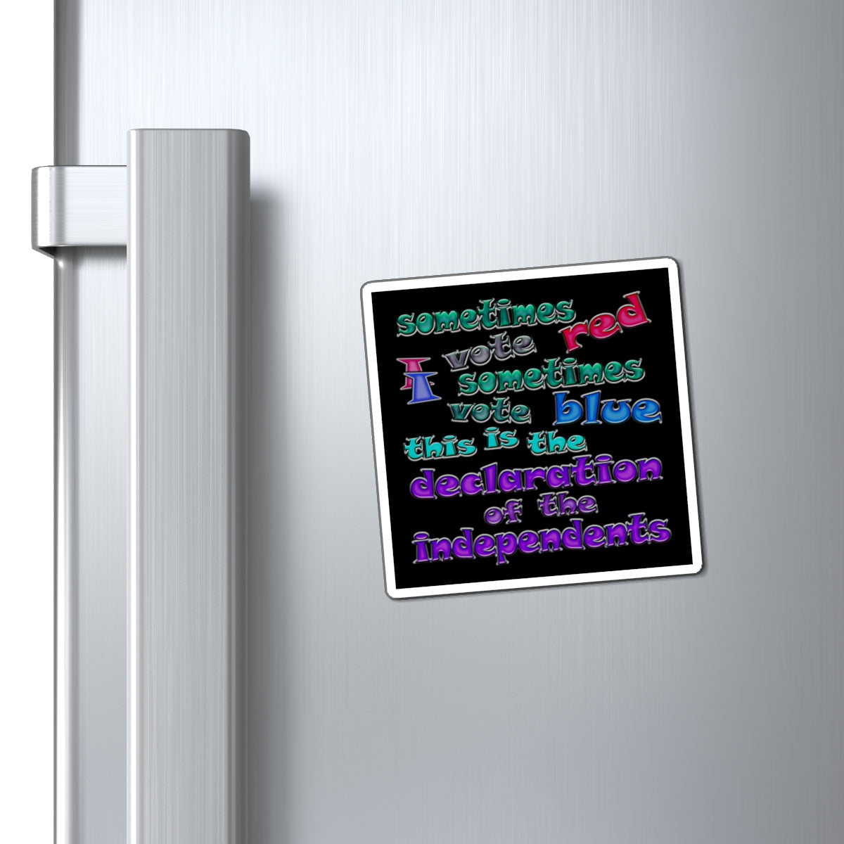 declaration of the independents - Magnets - (black)