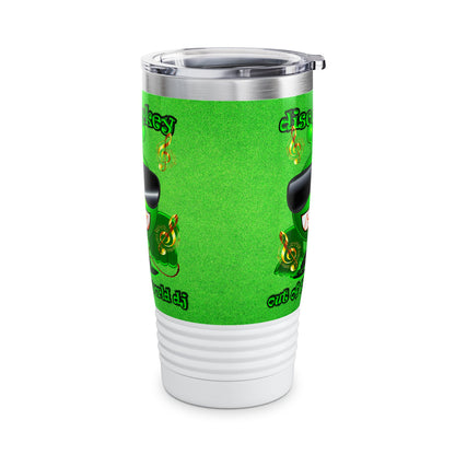 disc jockey - Ringneck Tumbler, 20oz (green turf)