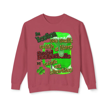 celtics logo - Unisex Lightweight Crewneck Sweatshirt