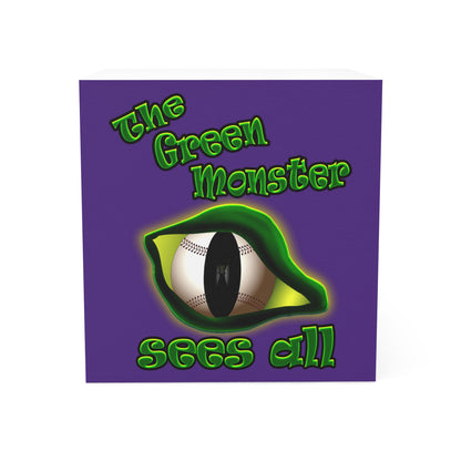 green monster - note cube (purple)