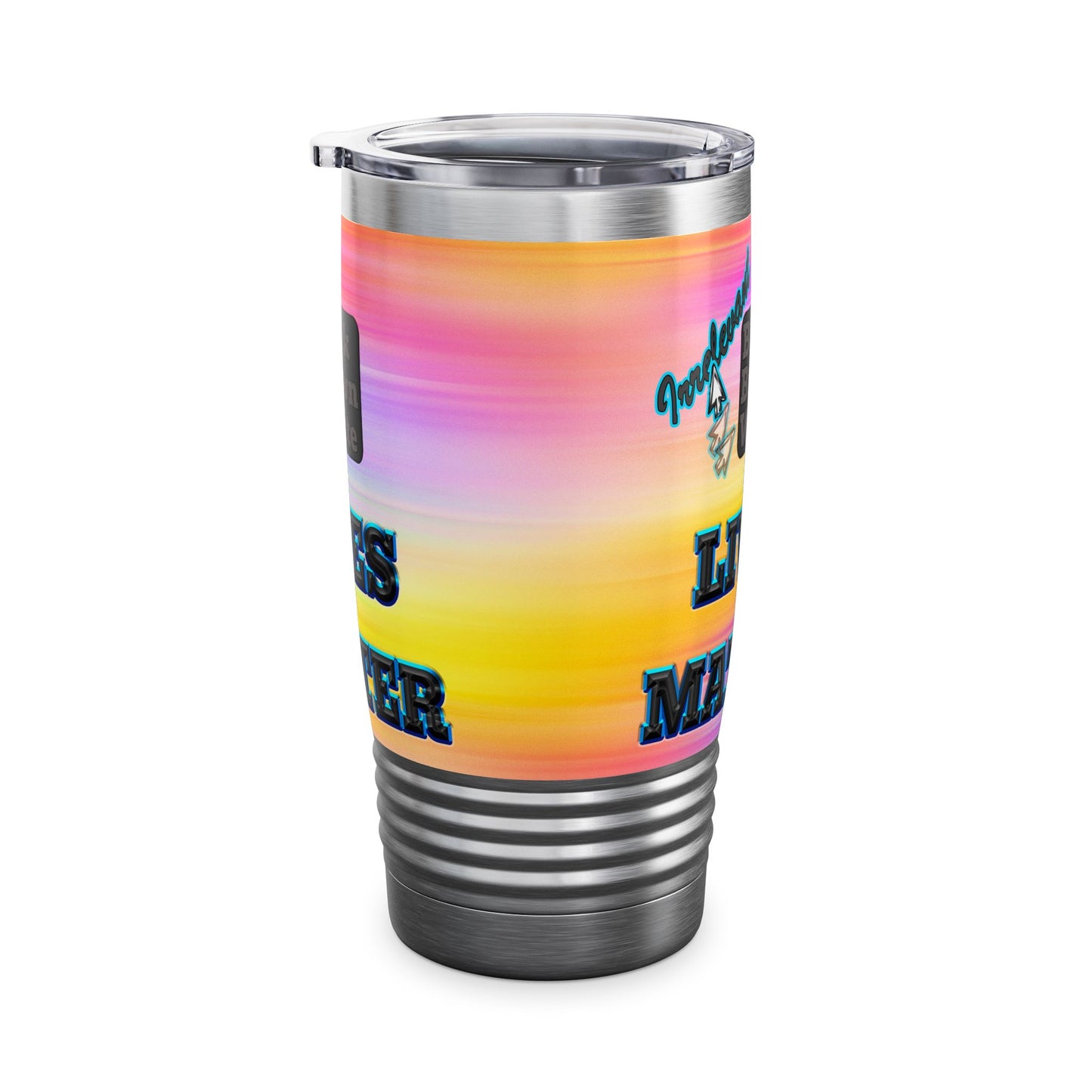 irrelevant - Ringneck Tumbler, 20oz (color blur)