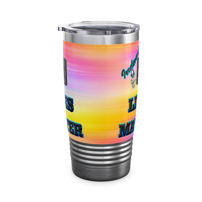 irrelevant - Ringneck Tumbler, 20oz (color blur)