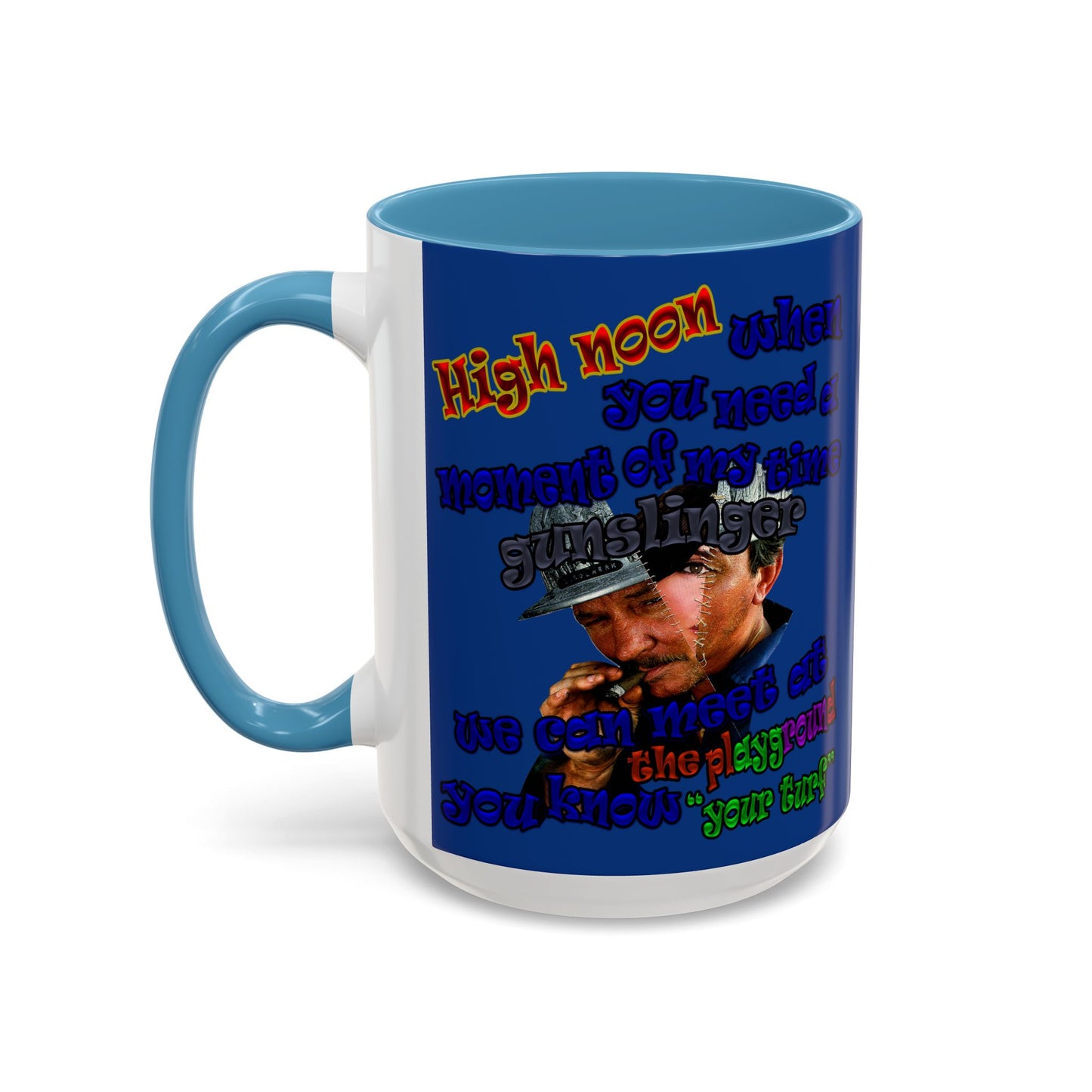 high noon - Accent Mug (dark blue)